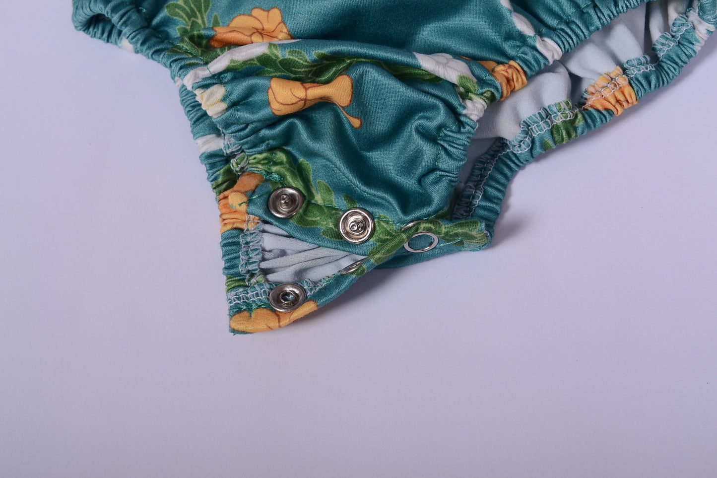 Ga-7 Stock Baby Summer Frenulum Tollder Hawaii Romper Girls Printed Rope Bubble Pure Cotton Leo Baby Adjustable Straps Romper