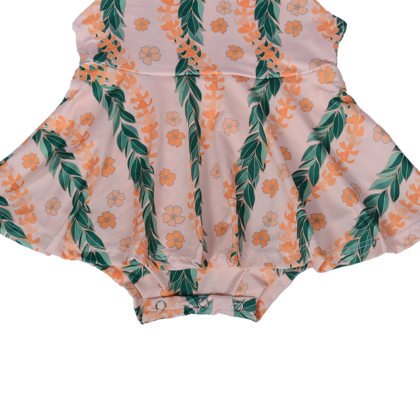 GA-12 OEM/ODM Summer Baby Romper Adjustable Straps Printed Leo Peplum with Rope Bubble RIB Cotton Knitted Toller for Girls