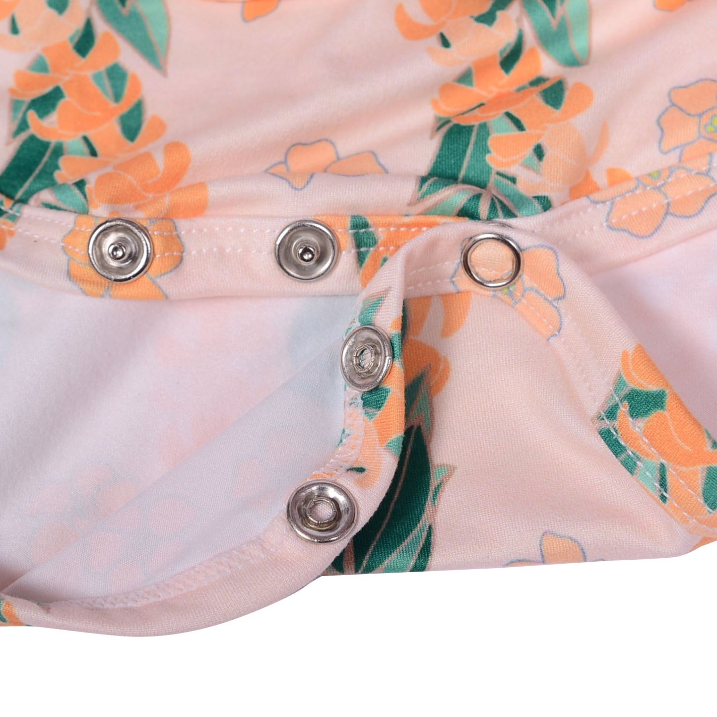 Ga-14 Baby Summer Frenulum Tollder Peplum Leo Girls Printed Rope Bubble Baby Adjustable Buckle Shoulder Strap Skirt Hem Romper