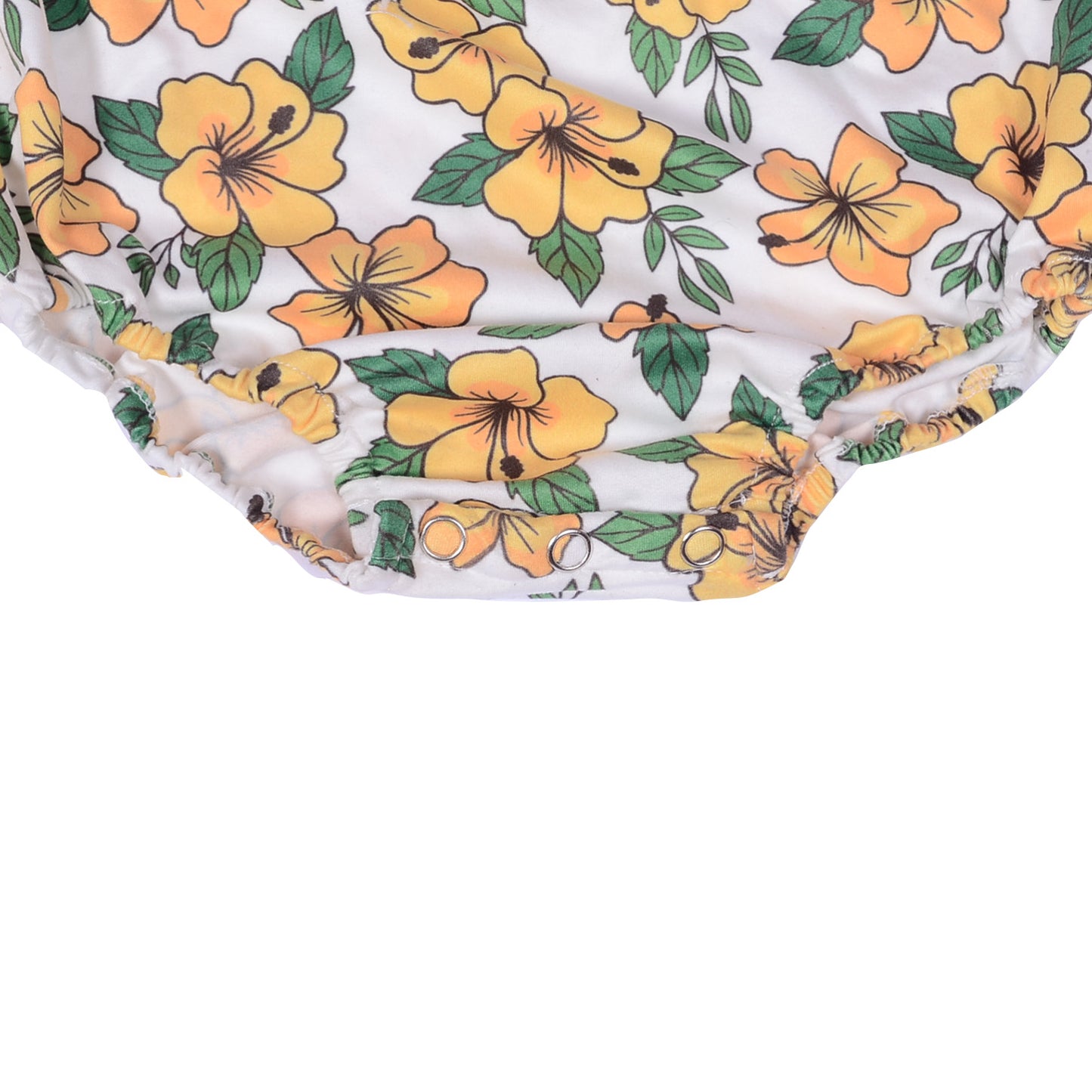 Ge2-2 Stock Baby Girls Cotton Leo Baby Tube Top One Shoulder Elastic Band Girls Romper Hawaii Printed Girls Romper